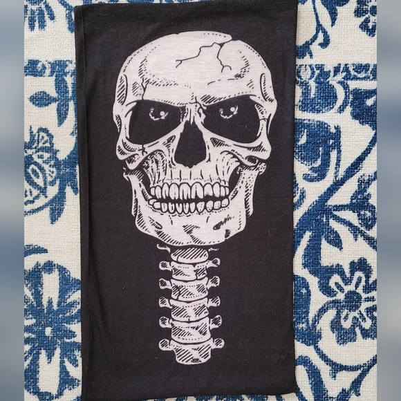 💀 Skull neck cover o/s unisex - Picture 1 of 3